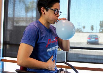 Blow up a Balloon Breathing