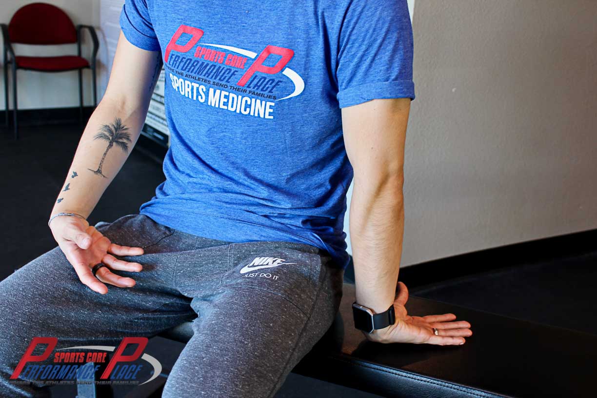Forearm stretch Forearm stretch