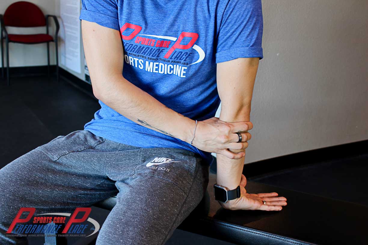 Forearm stretch Forearm stretch