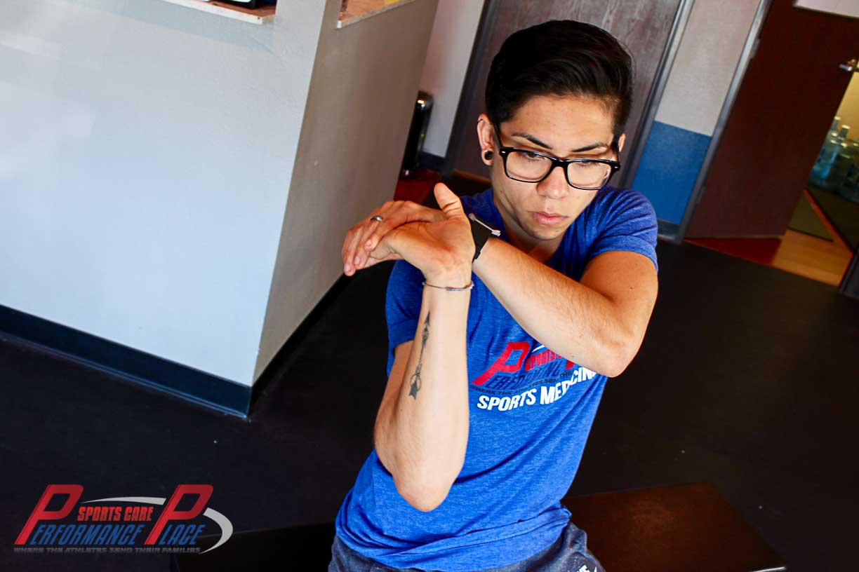 Forearm stretch Forearm stretch