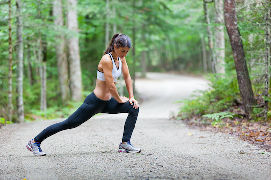 Hip Flexor Stretch Before Run