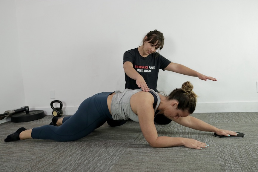 oblique strain exercise therapy